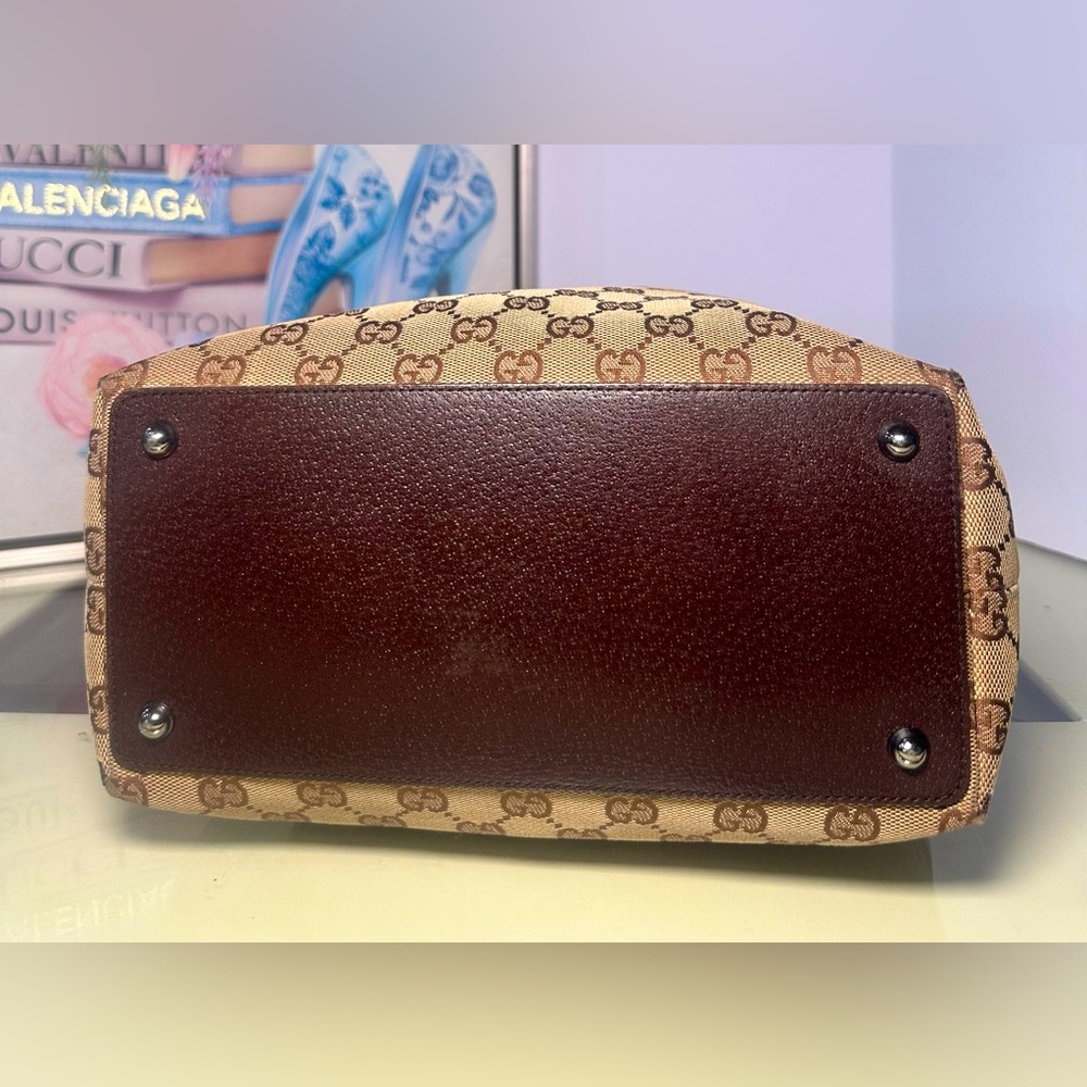 Gucci - Monogram Large Eclipse Tote Brown 2000-20… - image 4